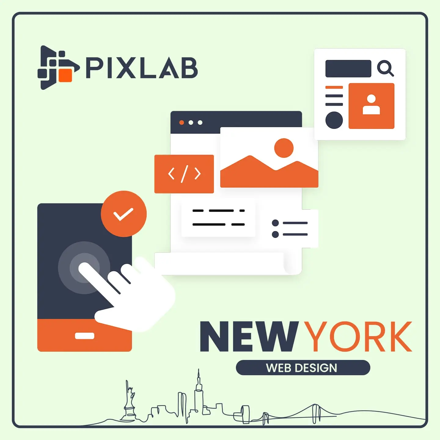 Creative Web Design by Pixlab in New York City - Modern and User-Friendly Websites